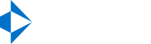 Logo Datatee com texto branco e icone azul